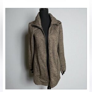 Calvin Klein Brown Marled Performance
Jacket Size Medium